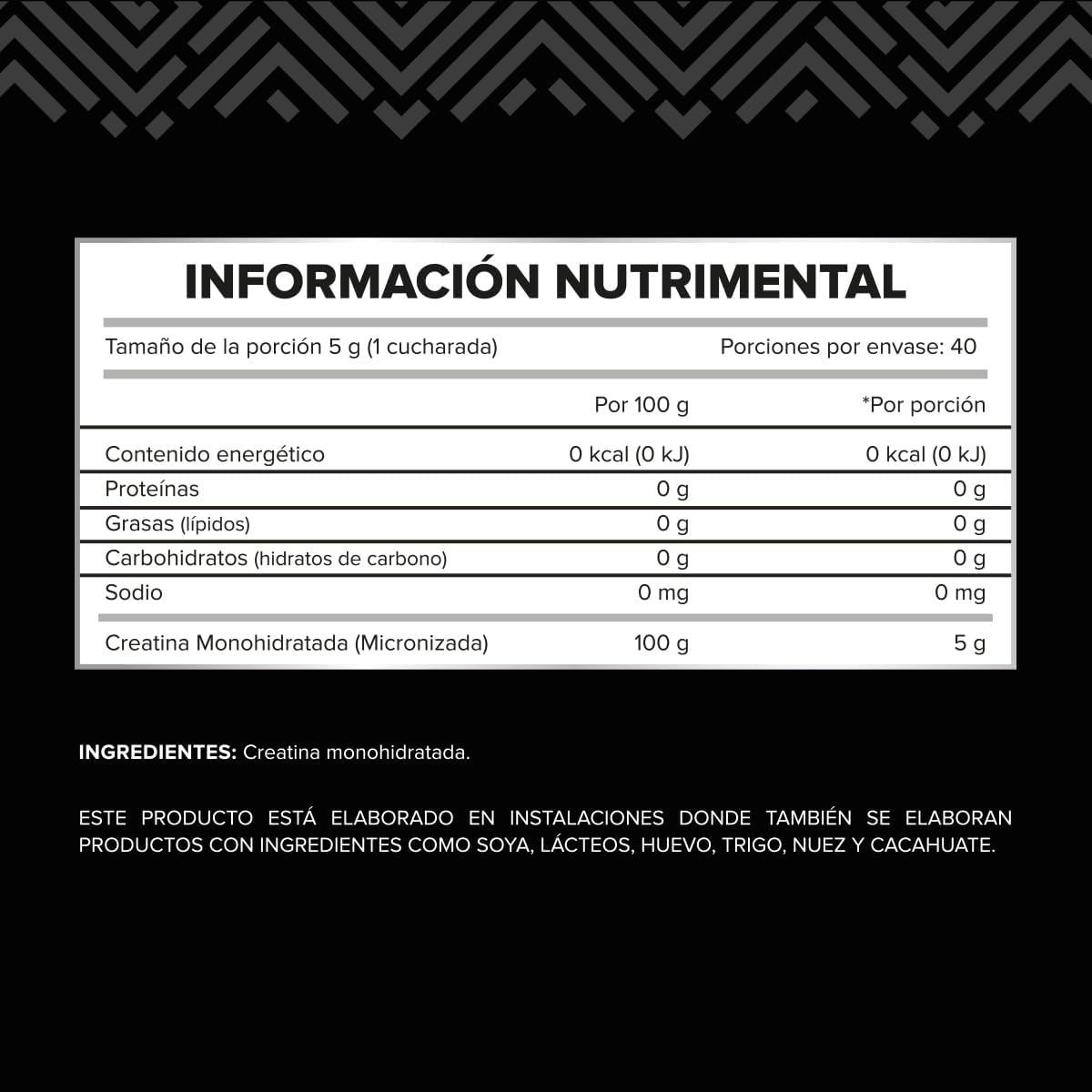 YAOCA I Creatina Monohidratada I Micronizada I Sin Sabor I Alta Pureza