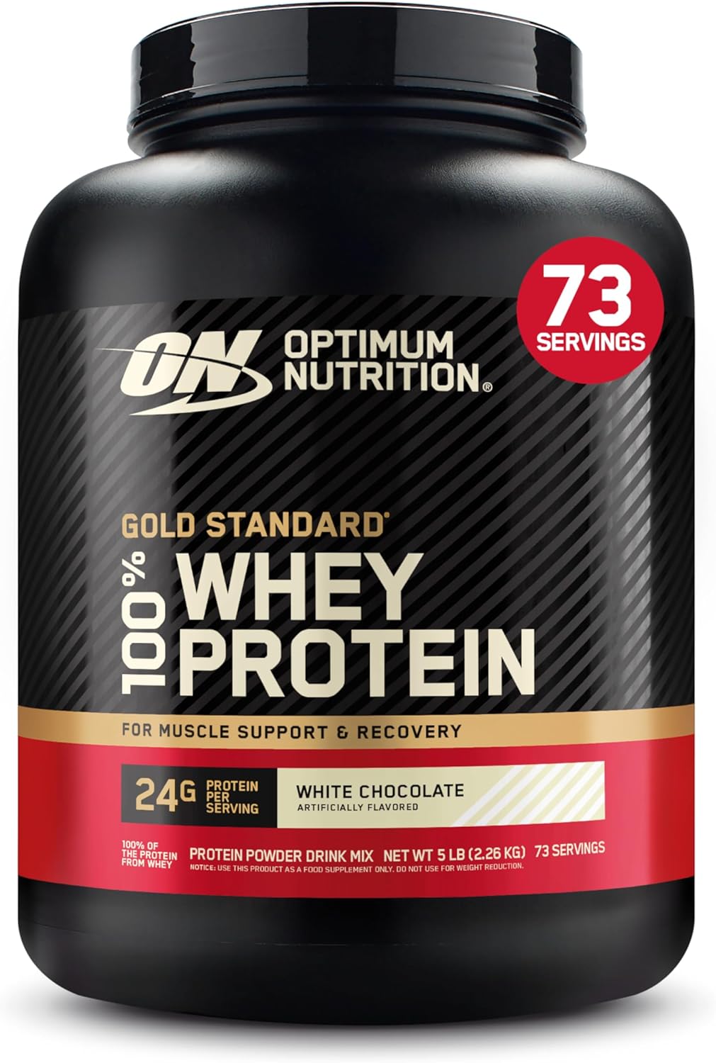 Optimum Nutrition Gold Standard 100% Whey Doble Chocolate Bote