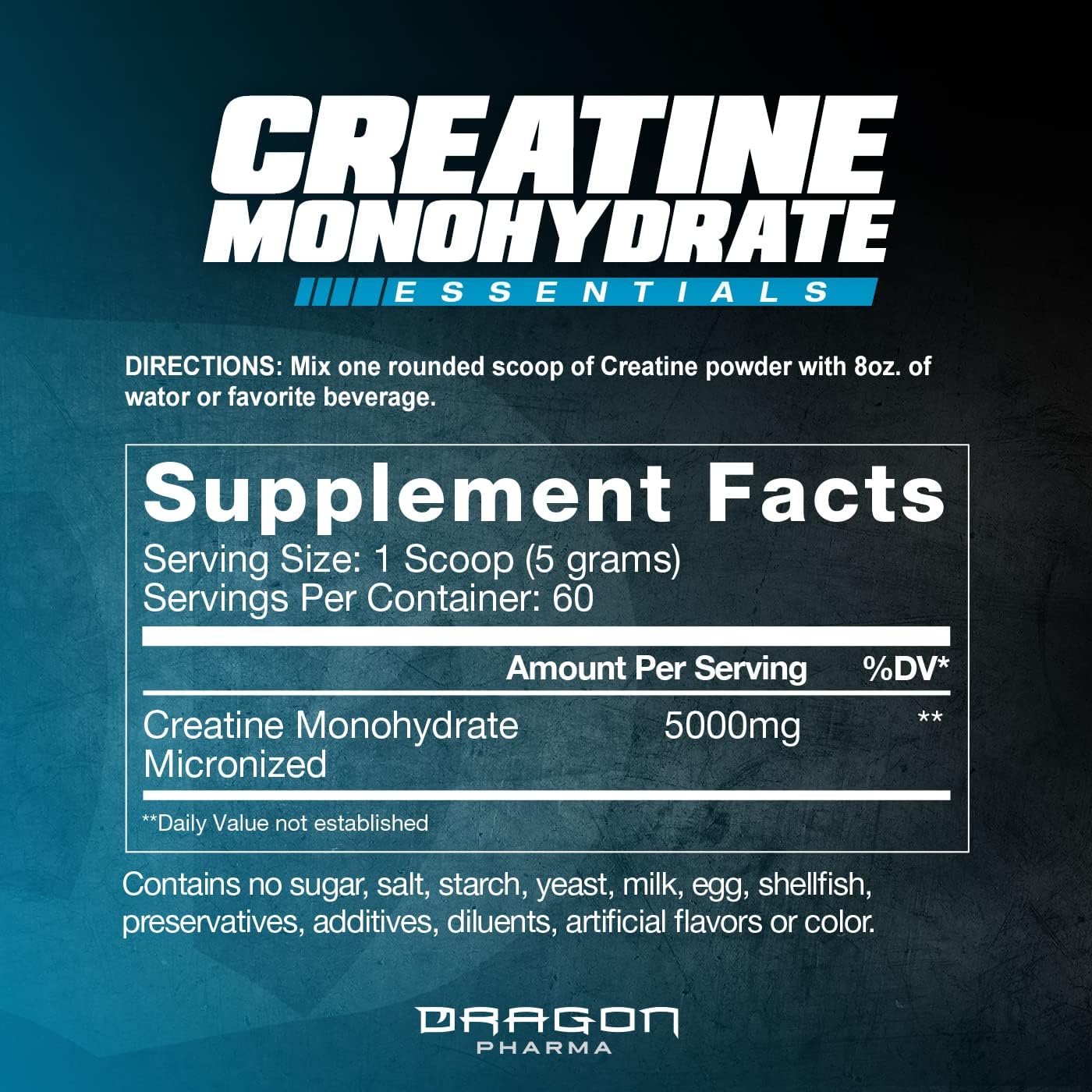 DRAGON PHARMA Creatine Monohydrate